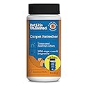 Pet Life Unlimited Carpet Deodorizer Powder, 16 oz, Strong Pet Odor Eliminator & Carpet Freshener, Plant-Based Wild Sage & Neroli Scent, Pet Safe