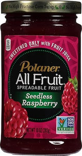 Polaner All Fruit Spreadable Fruit, Seedless Raspberry, 10 Ounce