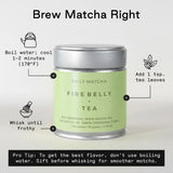 Firebelly Tea Daily Matcha Powder, Ceremonial-Grade Japanese Green Tea Powder, Stone-Milled Matcha from Japan for Lattes, Smoothies, Iced Drinks