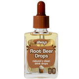 Allways Drops Natural Root Beer Water Flavoring Enhancer | Sugar-Free, Zero Calories, Monk Fruit Sweetened | Sustainable Glass Bottle | Kids & Adults