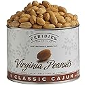 FERIDIES Cajun Virginia Peanuts, Super Extra Large, Spicy Snacks with Secret Seasoning, Gluten Free, 18oz Can 18 Ounce Cajun