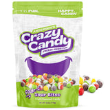 Freeze Dried Sour Candy - Crazy Candy Sour Bites; Intense Tangy, Crunchy and Amplified Tart Flavor, 4.2oz Bag