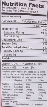 Jennies Organic Coconut Macaroons, 5.25oz | Dairy Free | Peanut Free | Gluten Free | Individually Wrapped