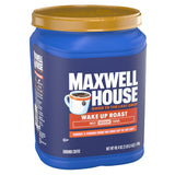 Maxwell House Ground Coffee, Kosher, 1 Canister, for Mornings and Afternoon Pick-Me-Ups, Wake Up Roast, Medium Roast, 40.4 oz