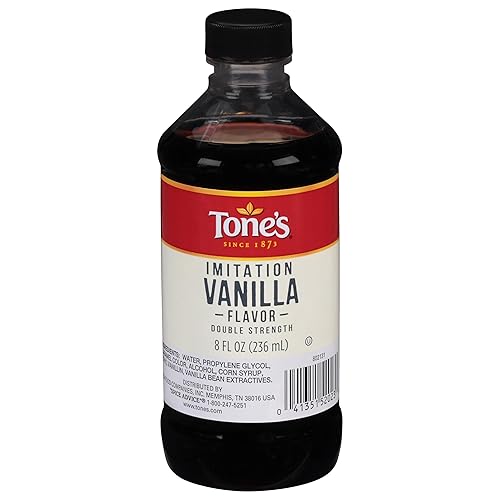 Tone's Imitation Vanilla Extract, 8.00 Ounces