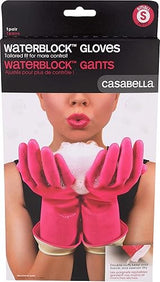 Casabella Premium Waterblock Cleaning Gloves, Small