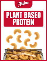 Fisher Snack Premium Whole Cashews, 24 Ounces, Roasted with Sea Salt, No Artificial Colors or Flavors, 100% Recyclable