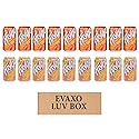 LUV BOX- variety Faygo naturally flavored soda cans 12 oz. pack of 18 , faygo ORANGE , faygo peach.by evaxo