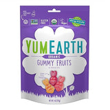 YumEarth Easter Candy Organic Gummy Fruits, 4 Ounce - Spring Fruit Flavors - Allergy Friendly, Gluten Free, Non-GMO, Vegan, No Artificial Dyes