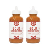 Lillie's Q - Gold Barbeque Sauce, Gourmet Mustard BBQ Flavor (14.8 oz, 2-pack)