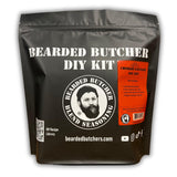 Bearded Butchers Chorizo Sausage DIY Kit - Includes Authentic Spiced Chorizo Seasoning & 32mm Collagen Casings - For Up to 25 lbs Meat - Mild Heat