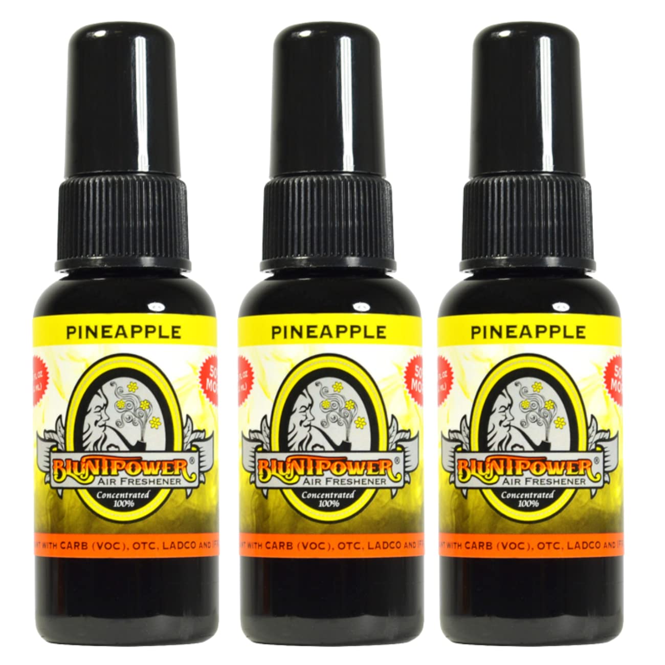 BluntPower 1.5oz High Concentrated Air Freshener (Pineapple)