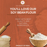 TAJ Soya Bean Flour 2-Pounds | Soy Bean Flour | All-Natural