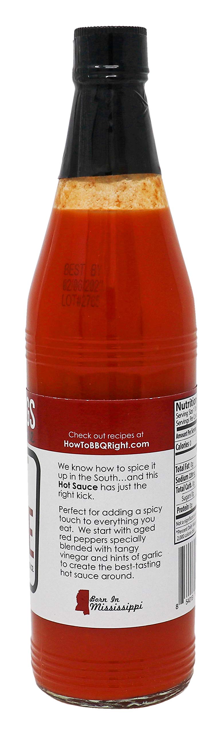 Killer Hogs Hot Sauce, Spicy Championship Grill and BBQ Condiment, Aged Red Peppers, Tangy Vinegar, and Garlic, 6 oz Bottle
