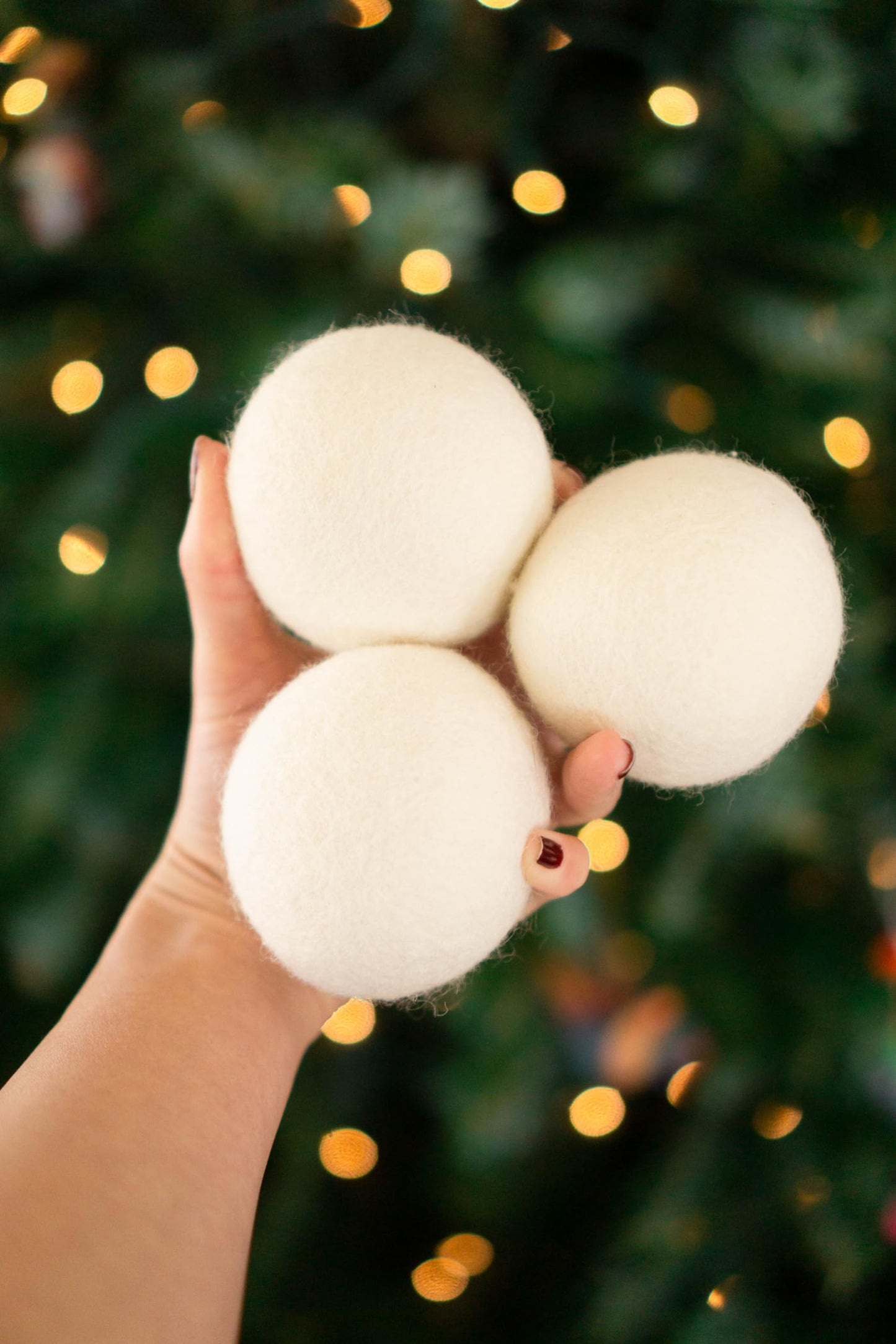 Dryer Balls 3 Pack by Revive Essential Oils - New Zealand Wool - Organic Natural Wool for Laundry, Fabric Softening, Anti Static, Baby Safe, No Lint