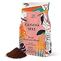 Kahawa 1893 Decaf Metaboost Ground Coffee Medium Dark Roast 12 Oz - With Green Tea Extract & African Mango Seed Extract, As Seen on Shark Tank