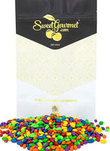 SweetGourmet Rainbow Candy Coated Chocolate Sunflower Seeds, Milk Chocolate, Gluten-Free, 1 Pound