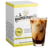 The Roasted Purpose Chocolate Covered Banana Latte Instant Organic Coffee with 18g of Grass-fed Collagen Protein, Dairy-Free, Sugar-Free, 10 Pack