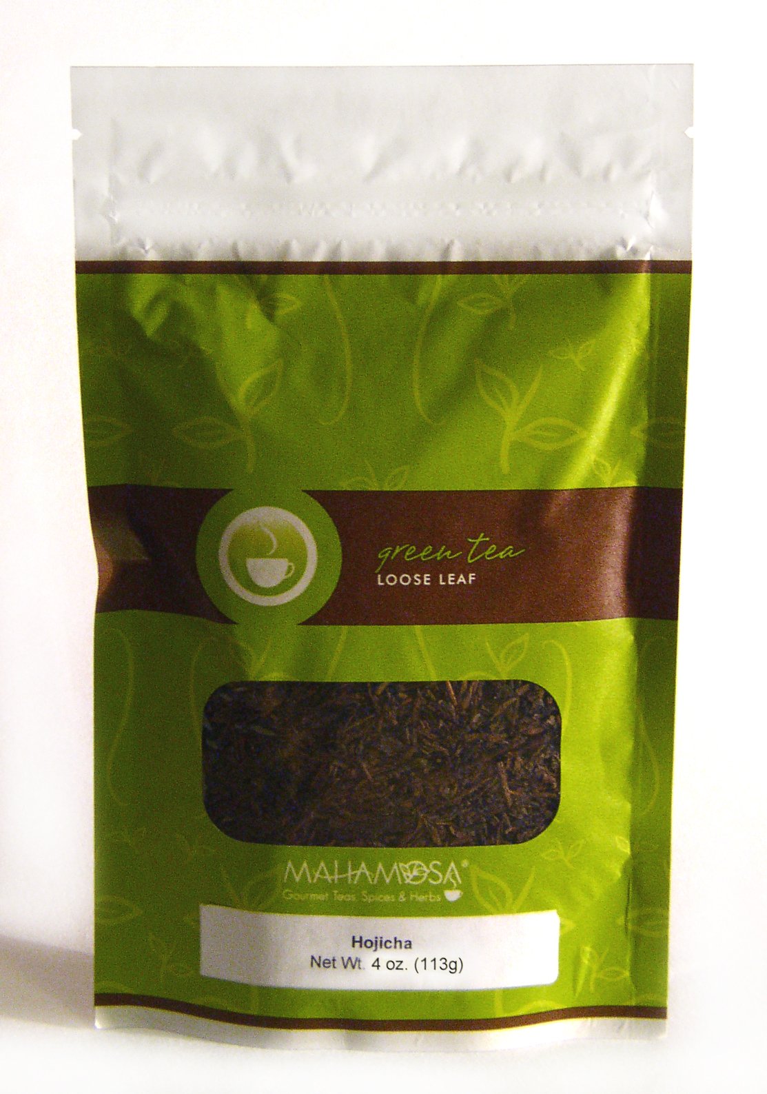 Mahamosa Hojicha Tea 4 oz, Japanese(Japan) Green Tea Loose Leaf (Looseleaf)
