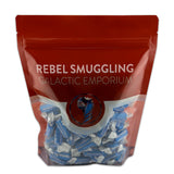 Vanilla Midgees Halloween Candy Fruit Chews Bulk 2lbs bag of Blue Individually Wrapped Candies by Rebel Smuggling Galactic Emporium