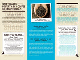 Alice Lake Organic Dark Roast Ground Coffee Beans - Freshly Roasted by Poverty Bay Coffee Company, 2lb Bag