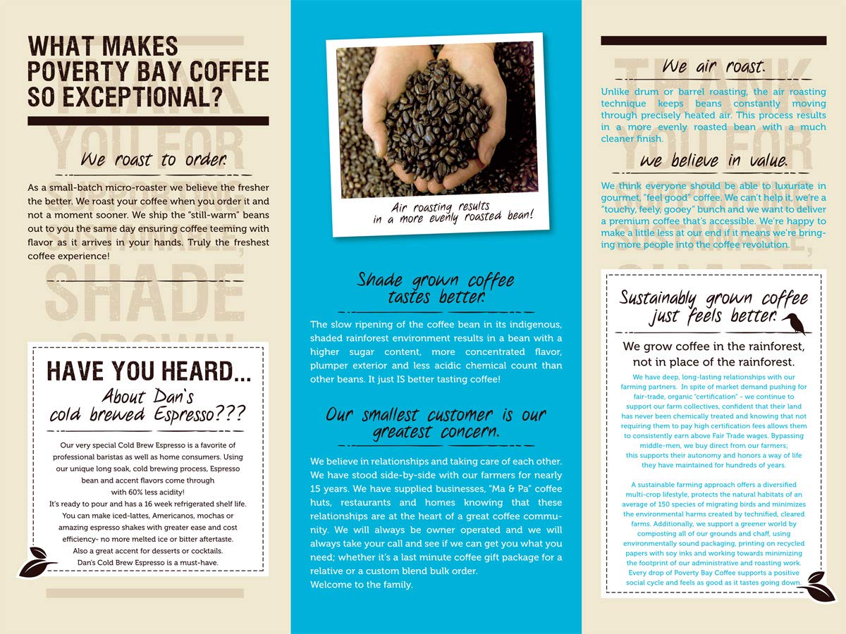 Alice Lake Organic Dark Roast Ground Coffee Beans - Freshly Roasted by Poverty Bay Coffee Company, 2lb Bag
