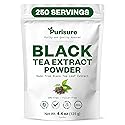 Instant Black Tea Extract Powder, Unsweetened Iced Tea Extract Powder from Real Black Tea Leaves for Hot or Cold Drinks, Instant Black Tea Mix