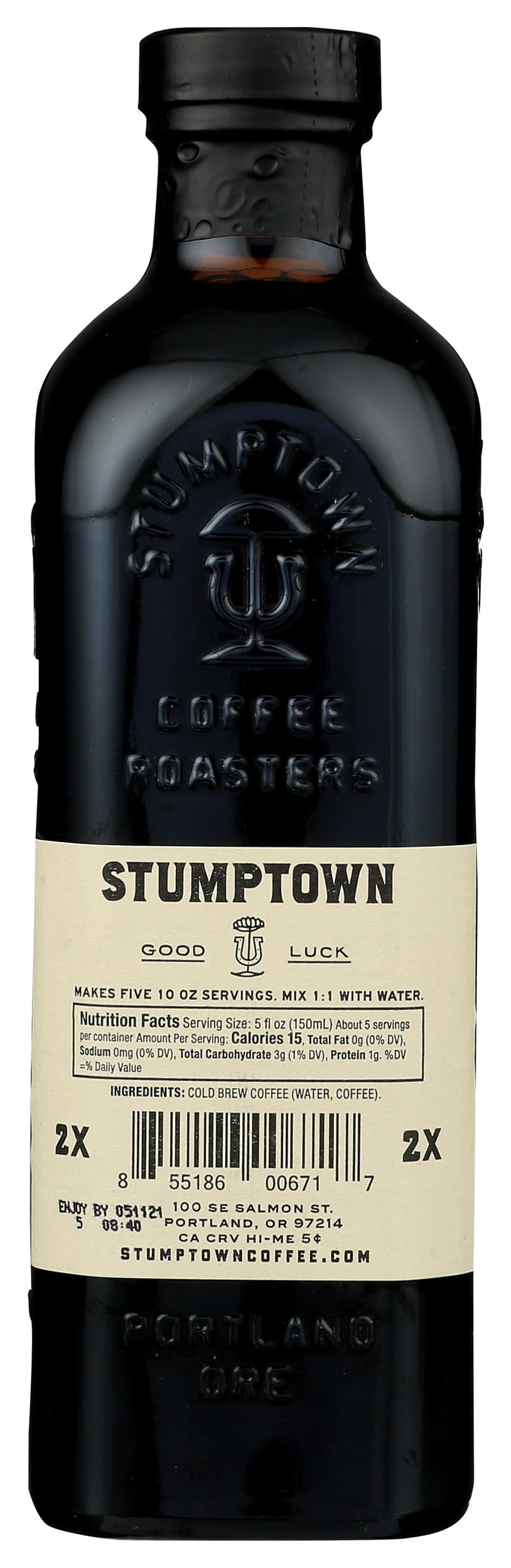 STUMPTOWN COFFEE ROASTERS Cold Brew Concentrate 2x, 25.4 FZ
