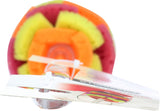 Casabella, Plum/Lime/Orange Multicolor Clear Sponge Brush, 1 EA