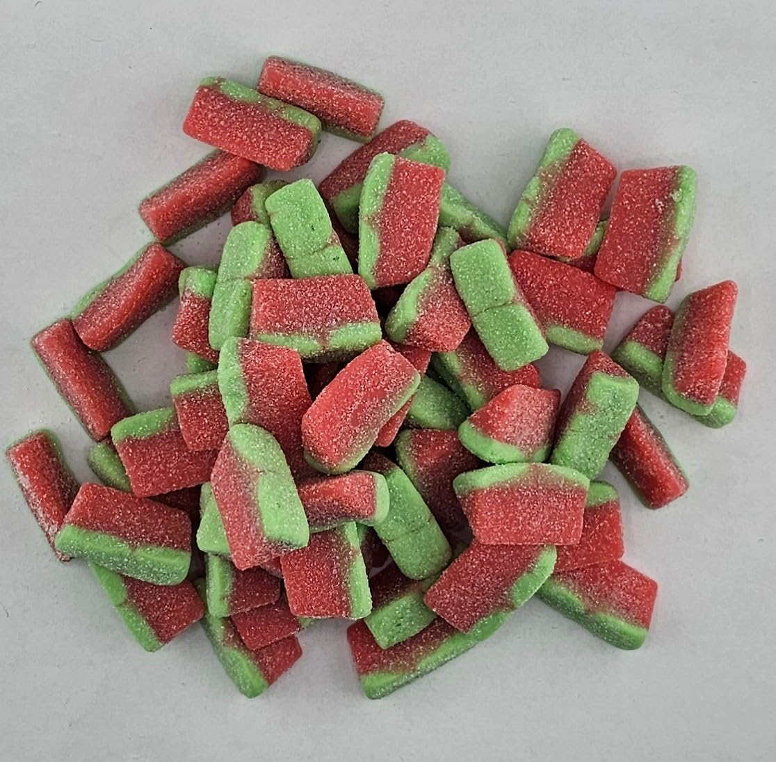 MiMa MiMa Assorted Gummy Candy - Fruity, Chewy Candy in Fun Shapes - Holiday Candy for Christmas Gifts & Stocking Stuffers - Watermelon Slices 1lb