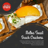 Only Kosher Candy Melba Toast Flatbread Crackers Classic Original Kosher Parve with No Artificial Flavor, Fresh Natural Ingredients, Kosher Certified