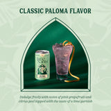 Little Saints Non-Alcoholic Paloma Mocktail | Bright, Sparkling & Citrus Forward | Crafted with Reishi Mushroom & Adaptogens for Calm & Ease | 5