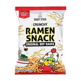 Baby Star Crunchy Ramen Snack Tiny Original Flavor, 2.46 oz, Japanese Crispy Noodle Treat, Classic Savory Taste, Asian Food for Kids and Adults