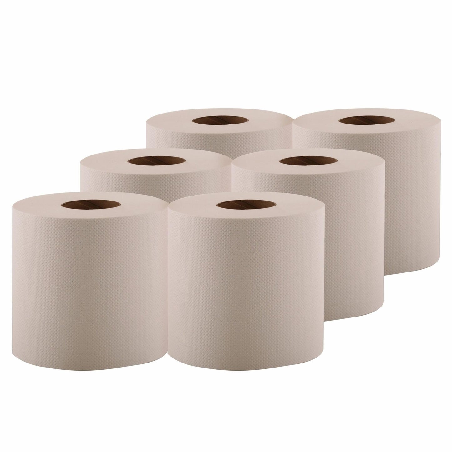Boardwalk BWK6400 6400 Center-Pull Hand Towels, 2-Ply, Perforated, 7 7/8" x 10", 600 Sheets Per Roll (Case of 6 Rolls)