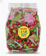 Bulk Candy Variety Pack - Christmas Gift Box - Over 2 Pounds of Festive Holiday Candy - Individually Wrapped Assorted Treats in a Beautiful Christmas