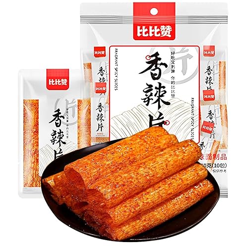 Phuumy 10 Packs Of Slices(6.35oz),Classic Chilli Chips Variety Pack Fresh and Chinese Spicy Snacks with Latiao, Accompanying Snacks La Tiaolatiao