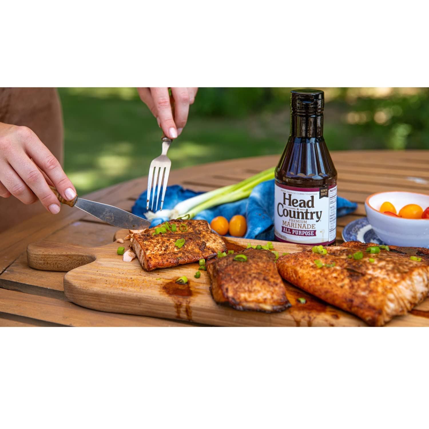 Head Country Premium BBQ Marinade | All-Purpose Marinade Sauce Great For Grilling Beef, Poultry, Wild Game & Vegetables | 20 Ounce