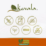 Kevala Nutritional Yeast Large Flake - Fortified Yeast with Extra Vitamin B, Vegan Parmesan Cheese Substitute, Seasoning for Salads and Snacks, Great