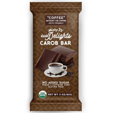 Missy J's Organic Carob Dark Delights Unsweetened Sampler Candy Bar 3 Pack, Vegan, Gluten and Caffeine Free Healthy Substitute for Chocolate, Perfect