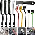 10Pcs Crevice Cleaning Tools, Household Cleaning Brush?Hard Bristle Brushes for Small Spaces, Bathroom, Kitchen, Tiles, Vents, Blinds, Keyboard