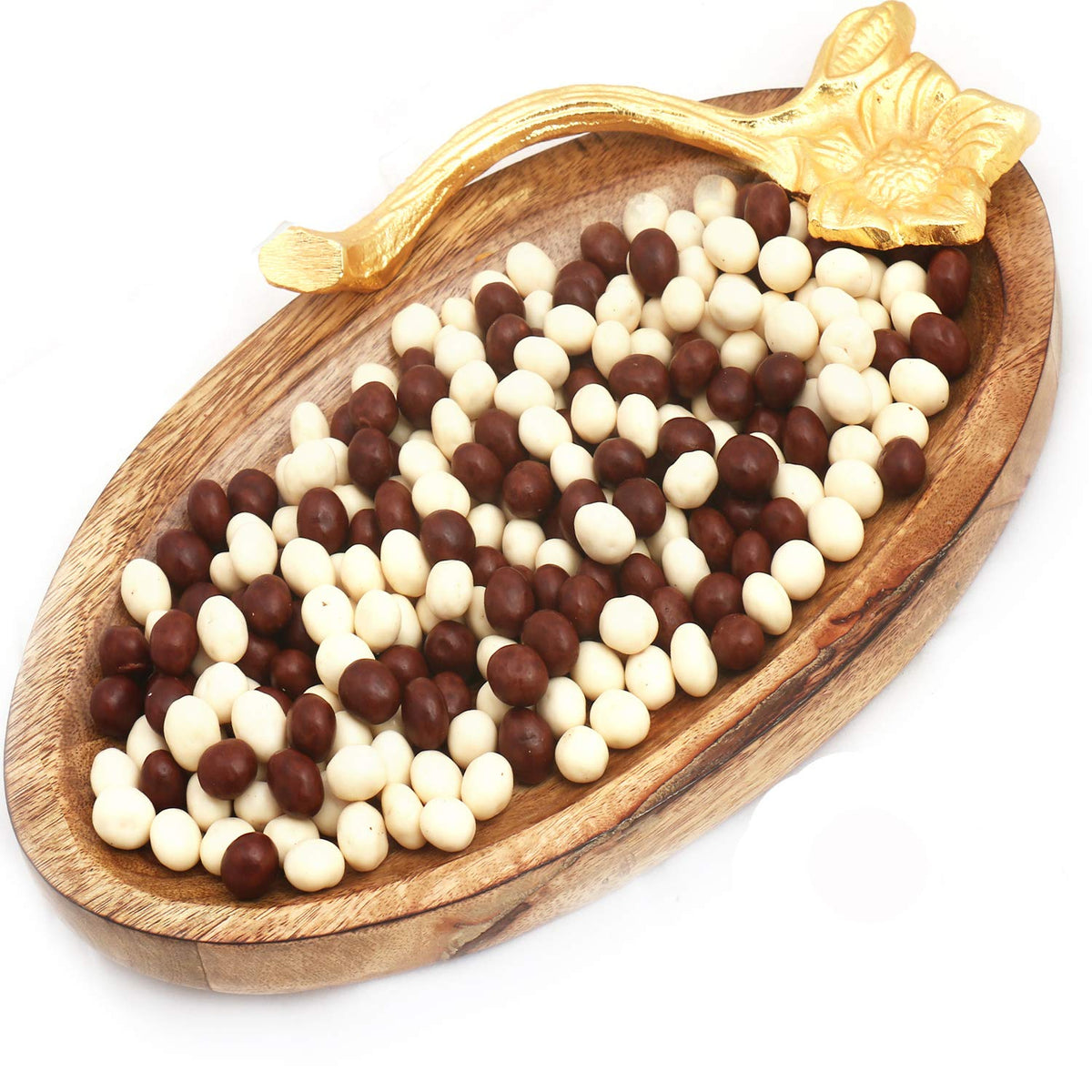Ghasitaram Gifts Chocolate - Wooden Nutties Platter