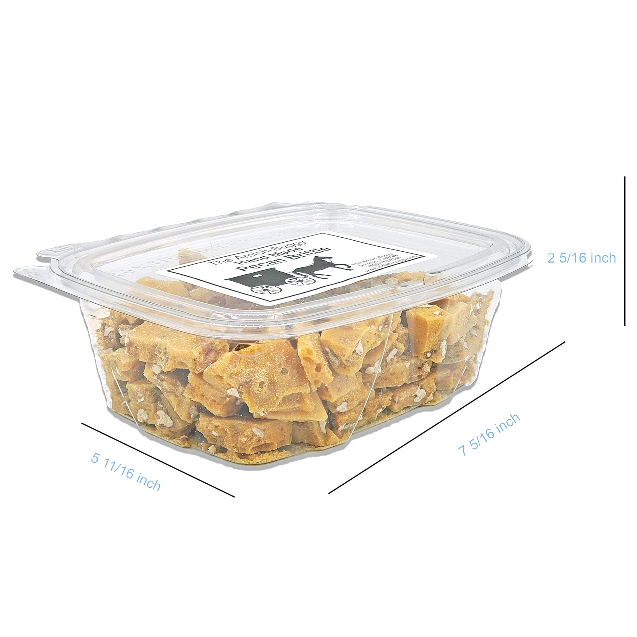 Packaged Premium Candy - 2 Pack (Peanut Brittle (10 oz. Tub))