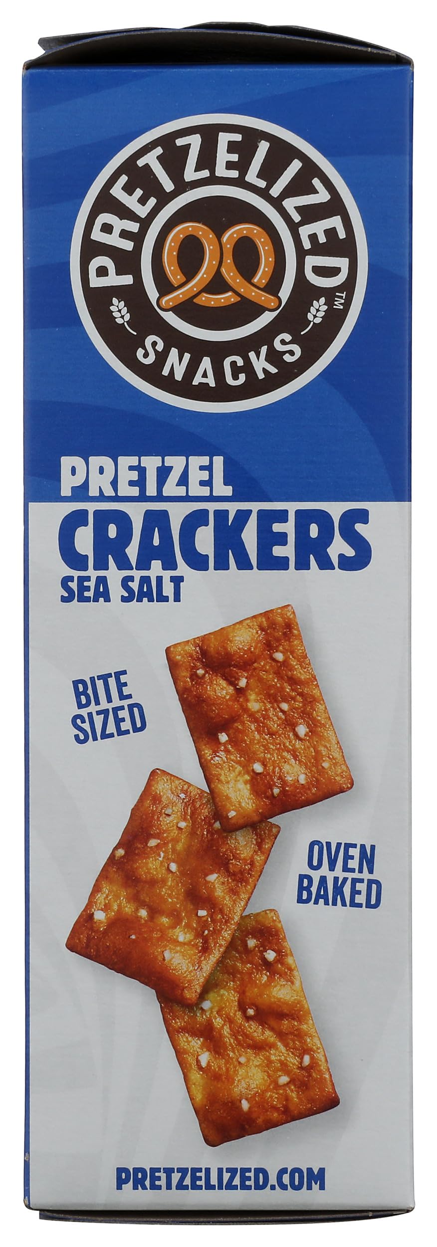 Pretzelized, Sea Salt Pretzel Crackers, 6.5 Ounce