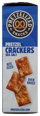 Pretzelized, Sea Salt Pretzel Crackers, 6.5 Ounce