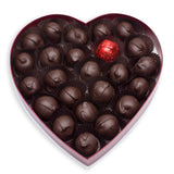 Mrs. Cavanaugh’s 1 lb. Cherry Cordial Dark Chocolate Heart Shaped Box