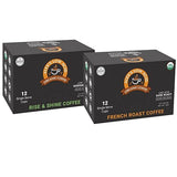 Alex's Low Acid Organic Coffee Caffeine Fiend Single-Serve Pods Variety Pack