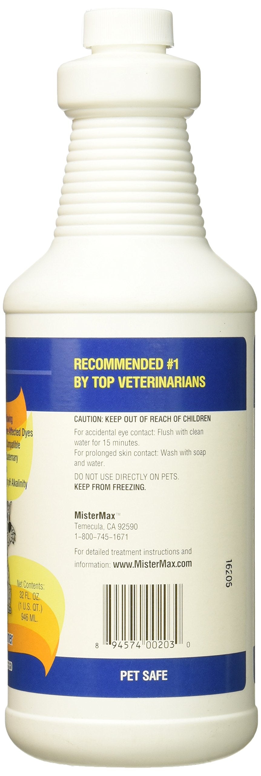 Mister Max P-Bath Urine Pre Treat Conditioner, Quart Size