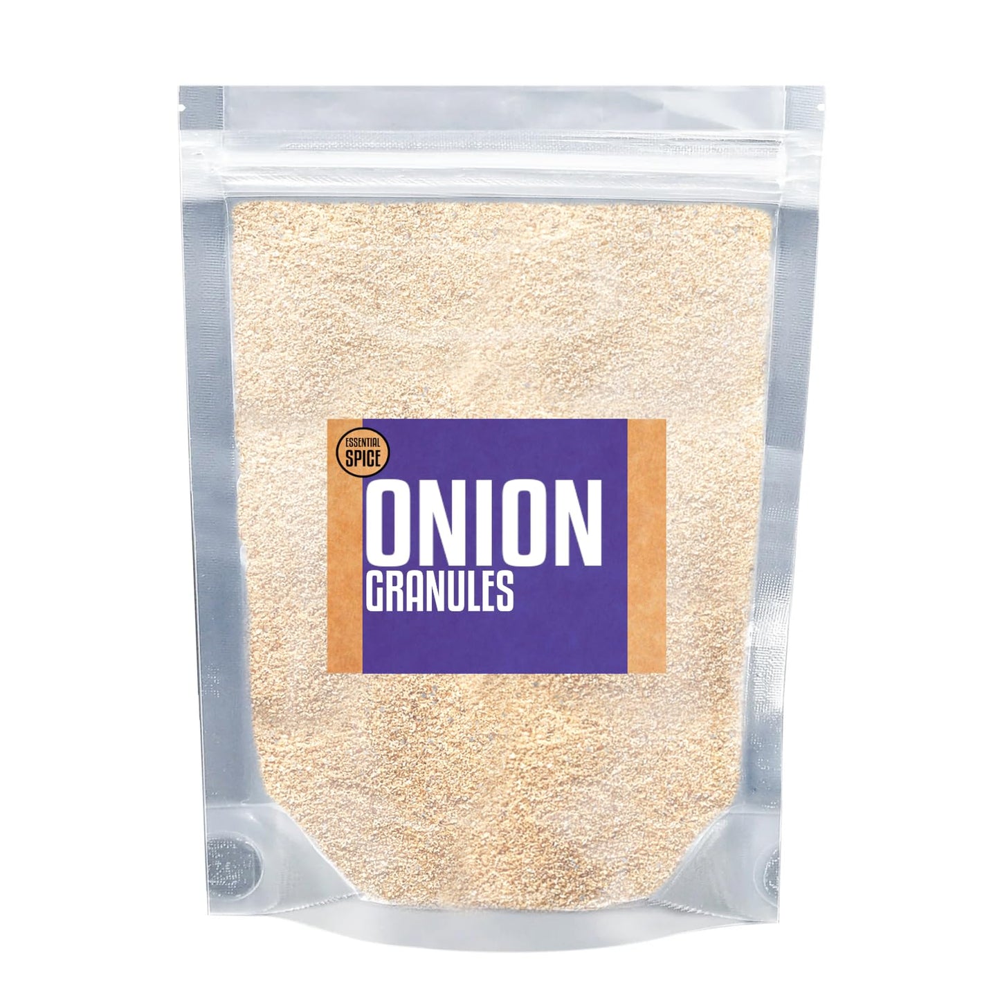 Essential Spice Granulated Onion, 3.5 oz - Bold, Savory & Slightly Sweet Flavor - Coarse Ground Onion for Seasoning Blends, Rubs, Sauces & Everyday