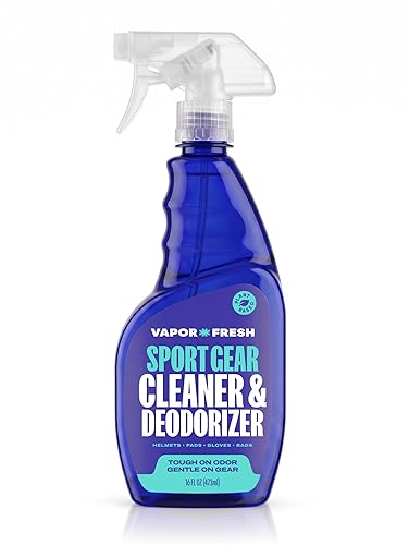 Vapor Fresh Sports Cleaner and Deodorizer - For Boxing Gloves, Sports Pads, Helmets, Gym Bags, Gym Equipment and More - Naturally Powered By Plants