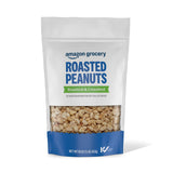 Amazon Grocery, Roasted Peanuts, Roasted & Unsalted, 16 Oz